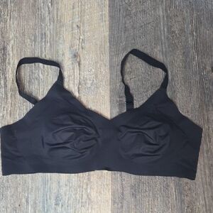 Knix Midnight Black Seamless Bra